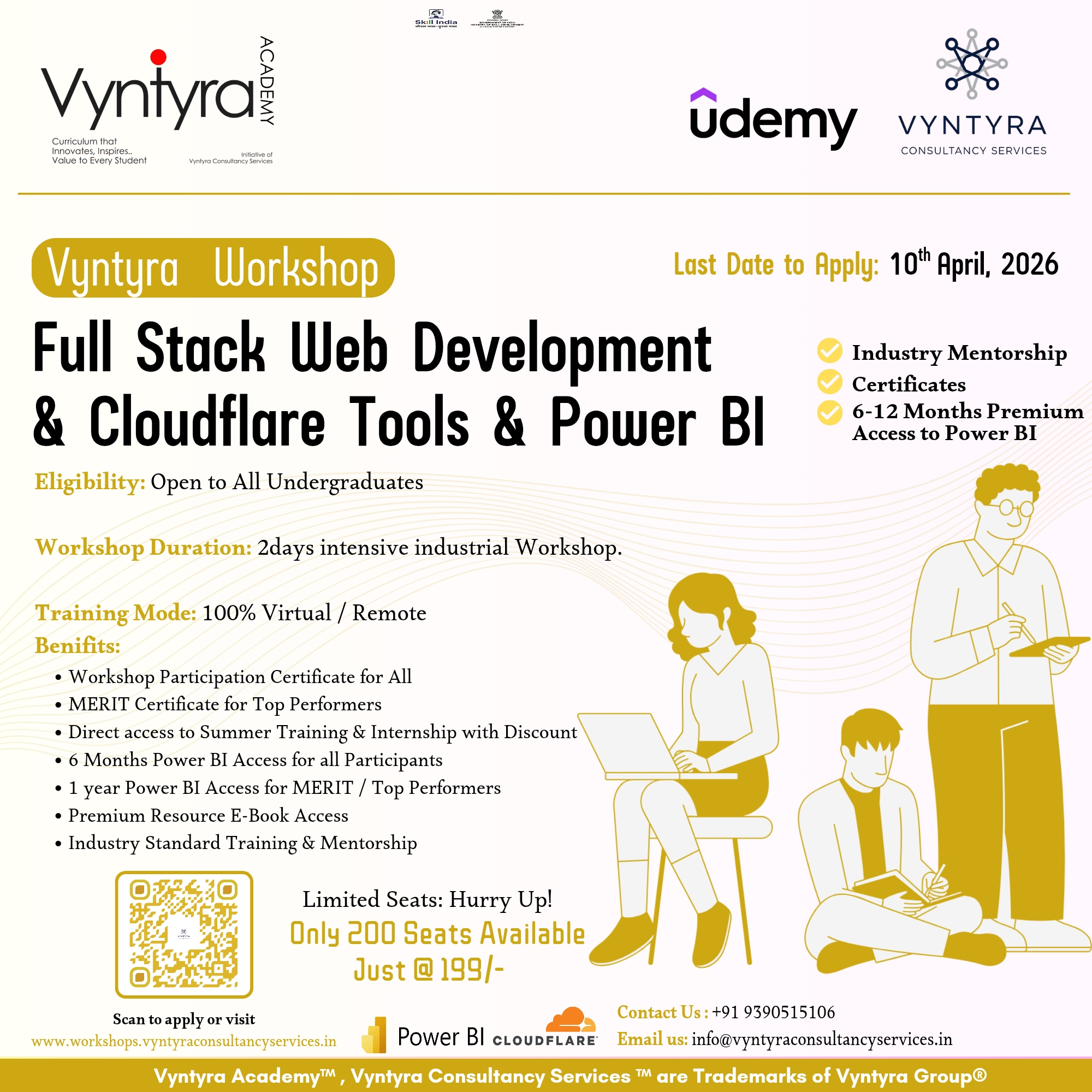 Vyntyra Academy Workshop Poster